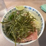 八起そば - ミニネギトロ丼