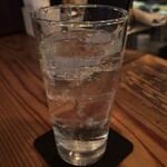 立呑み 浅草 洒落者 - 中々炭山割り