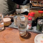 三河屋 - 芋焼酎 お湯割 