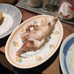 三河屋 - イカゲソ焼き 350円