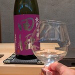 鮨 うら紀 - 田酒　純米吟醸　古城錦