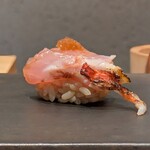 鮨 うら紀 - 炙り金目鯛