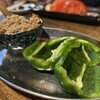 大衆酒場ハチドリ - ピーマンの肉詰め