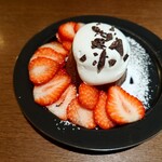 コネクトコーヒー - 数量限定ショコラプリンとあまおう