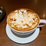 コネクトコーヒー - ポップコーンラテ