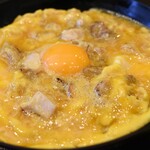 とん唐てん - 一黒軍鶏匠み炙り親子丼