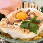 とん唐てん - ふわふわ焼メレンゲ親子丼