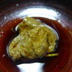 つきのほたる - 汁をつけていただきます