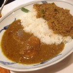 チキン、キーマ