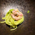 リストランテ チョッコ - 蛤のパスタ。