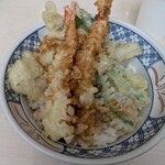 かつてん - 料理写真:上穴子天丼 並盛