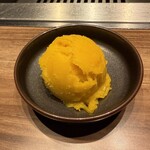 焼肉うしごろ - デザート① シャーベット
