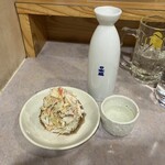 居酒屋 ほがら家 - 毛蟹と熱燗