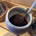 麺匠 喜楽々 - 特製ラー油（めっちゃ美味い！）