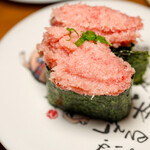 廻鮮寿司 塩釜港 - 塩釜産 大盛ネギトロ