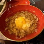 なつかしゃ家 - 奄美名物　海老のホヤホヤ汁　熱い内に召し上がれと