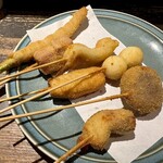 阿吽 - 料理写真:串かつ