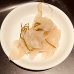 銀座 岩戸 - ガリ昆布