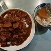 牡丹園 - 牛バラカレー一式↑