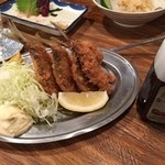 魚屋はちまき - アジフライ