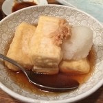 魚屋はちまき - 揚げ出し豆腐