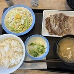 松屋 - 料理写真:牛焼肉定食