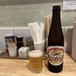 らーめん天神下 大喜 - ビール小ビン