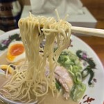 ぎょらん亭 本店 - 細麺