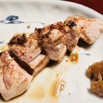 うかい鳥山 - 静岡の契約してある鶏肉だそうです。