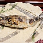 うかい鳥山 - ヤマメの焼き物