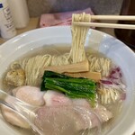 貝出汁 中華そば 竹祥 - 