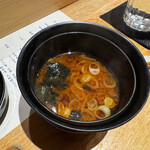 炭火割烹 大嶋 - 汁物