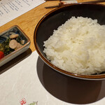 炭火割烹 大嶋 - 御飯