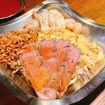 コシャリ専門 コシャリ屋コーピー 錦糸町店 - ローストビーフとエビ