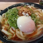 はなまるうどん - 料理写真:濃厚担々 温玉ごま担々