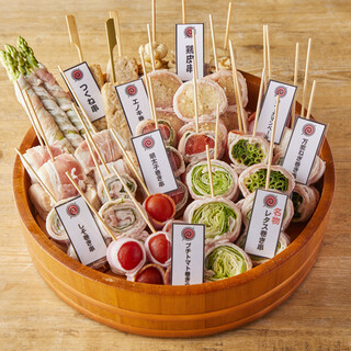 炭火野菜巻き串と餃子 博多うずまき_2