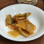 中華大千居 - お通しのザーサイ
