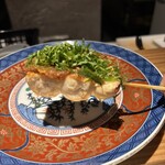 炭火串焼 鶏魚 - ささみ（梅しそ）