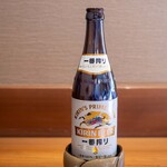 魚栄 - 2026.1 ビール 中瓶（660円）キリン一番搾り