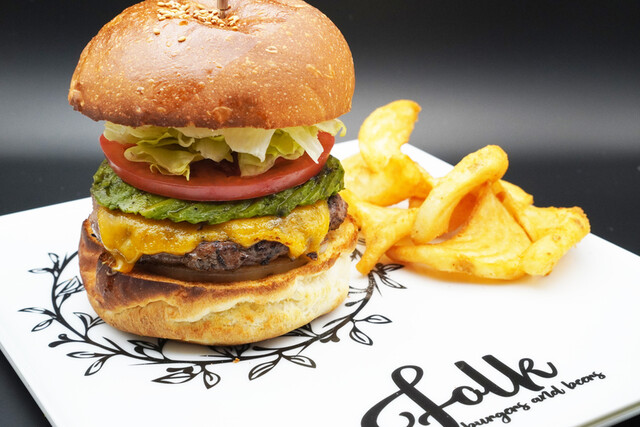 folk burgers & beers restaurant in Tokyo, Japan