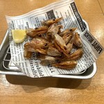 ふれあい酒場 ほていちゃん - 甘エビお頭のから揚げ