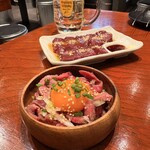 大阪焼肉 うしとみ - 炙り上カルビ