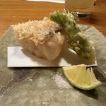 魚貝 ののぶ - 甘鯛のカリカリうろこ揚げ