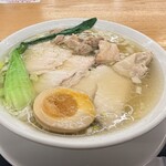 鳥藤とりそばスタンド - むしどりそば1300円