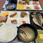 いなとり荘 - 朝食バイキング