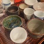 手打そば 菊谷 - お好きなお猪口で♡