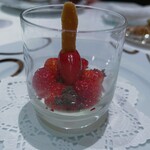カランドリエ - イチゴのシャーベット