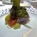 カランドリエ - 北海道根室の野付産ホタテのサラダ