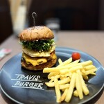 340742069 - BACON EGG CHEESE BURGER➕PINEAPPLE