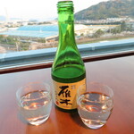 炉端炭火ダイニング海 - 2025年の｢冷酒　雁木300㎖｣1950円